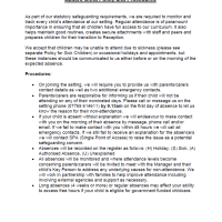 Absent Child Policy and Procedures